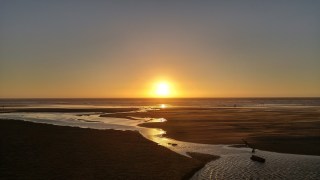 Sunset at Nye Beach, just because I love the picture.