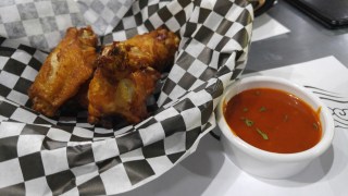 Fried Chicken with Korean-style sauce