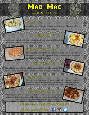 Mad Mac Facebook menu Mad Mac Facebook menu