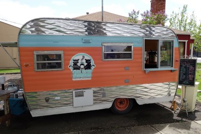 One Eyed Sisters Coffee Trailer