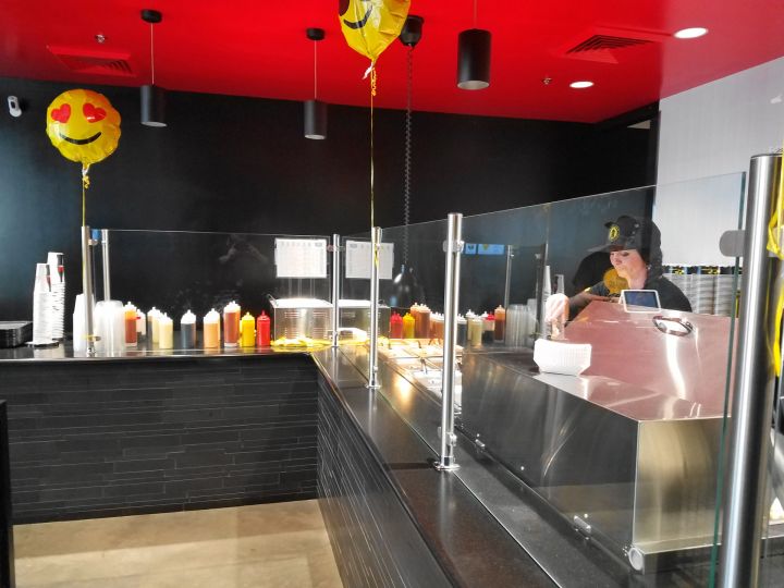 Cupbop assembly line