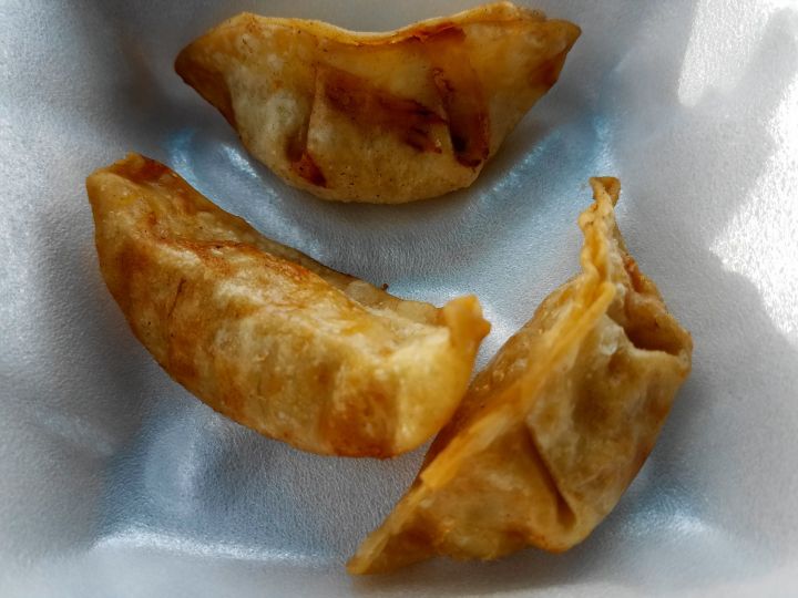 Mandoo fried dumplings from Cupbop