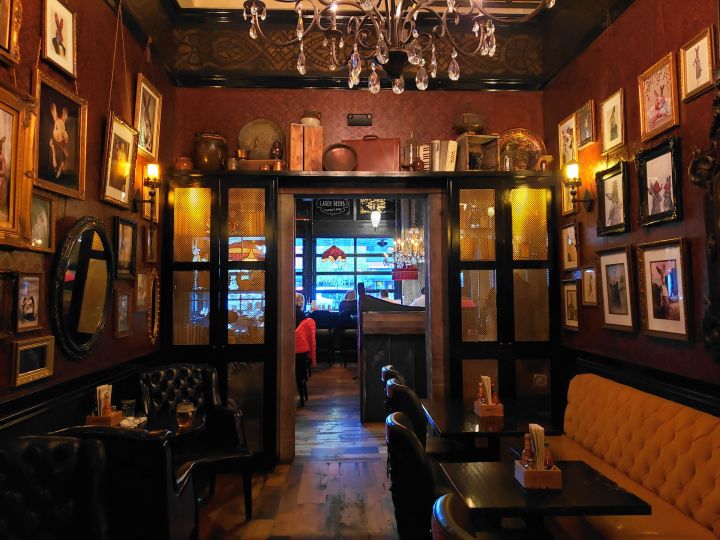 The creepy back room at Diablo & Sons The creepy back room at Diablo & Sons