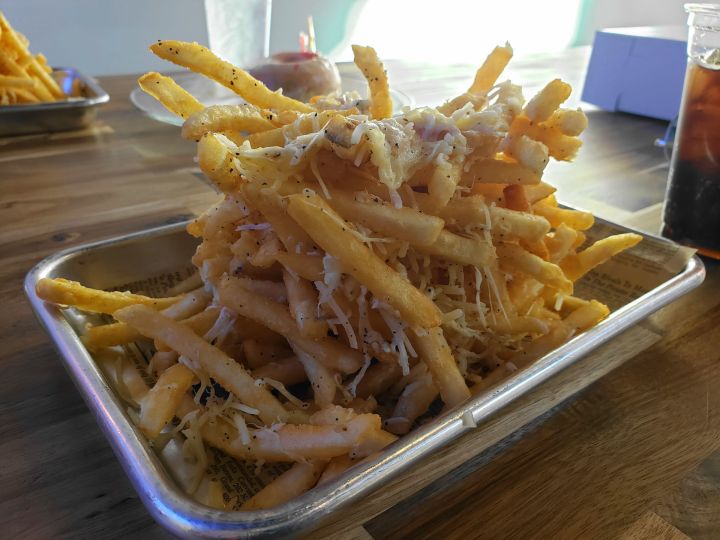 The Donut + Dog Truffle Fries The Donut + Dog Truffle Fries